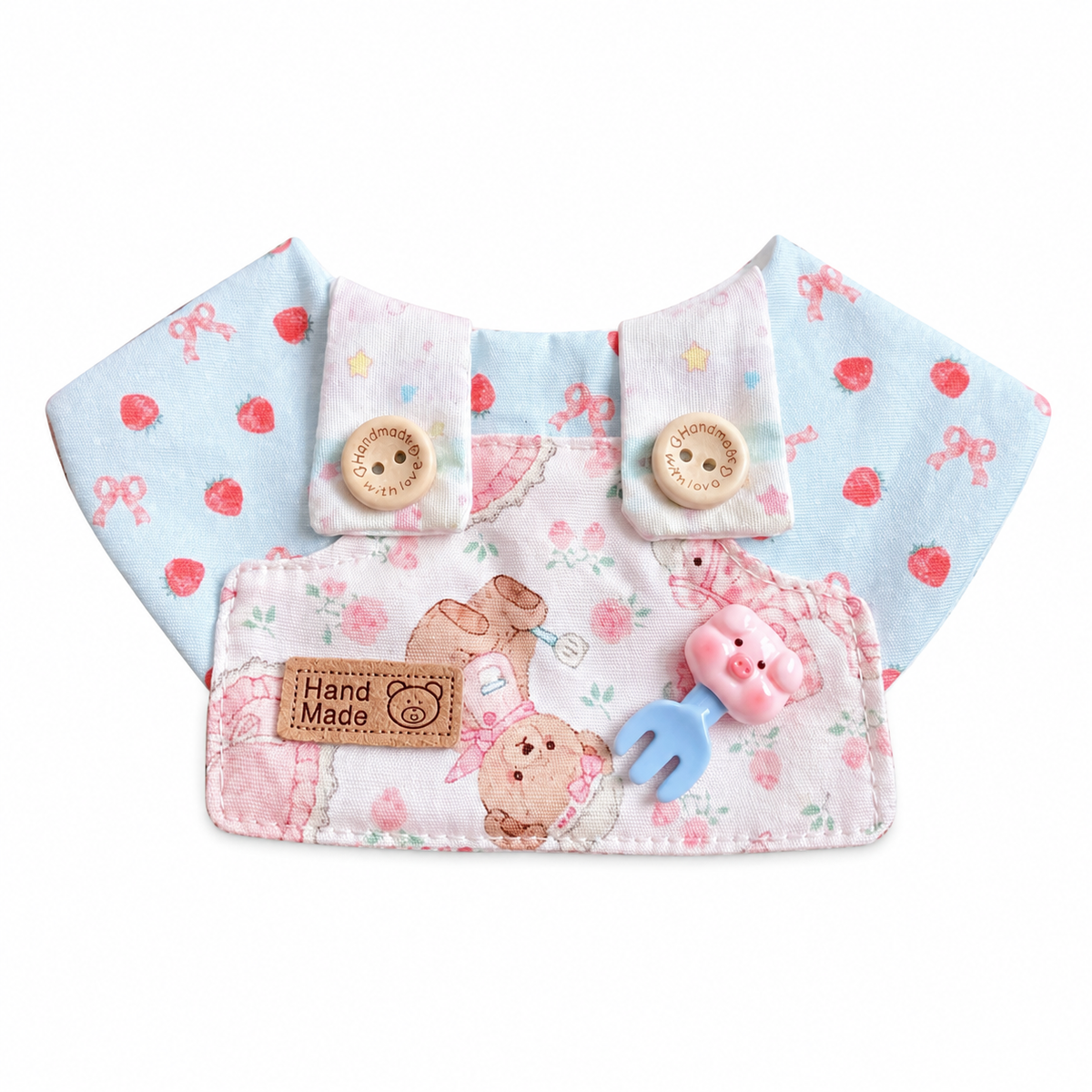 Chef Hat & Bib Options - Pig Fork Apron Bib