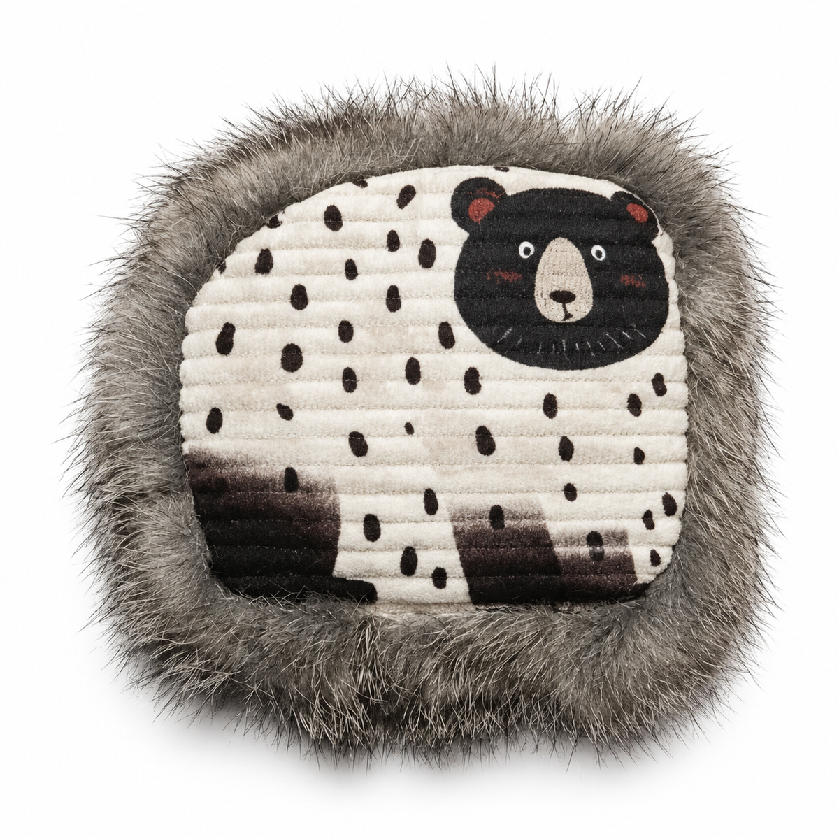Bear & Lamb Corduroy Pillows - Bear