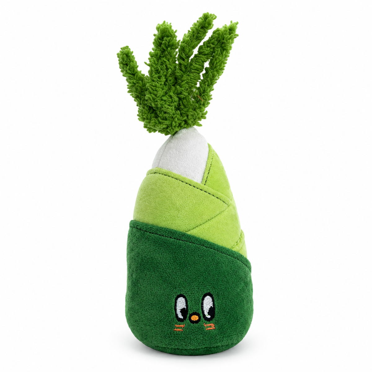 Squeaky Crinkle Bamboo Plush - Bamboo Shoot