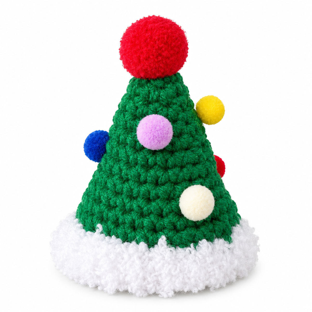 Crochet Party Hat & Collar Options - Green Berry Hat