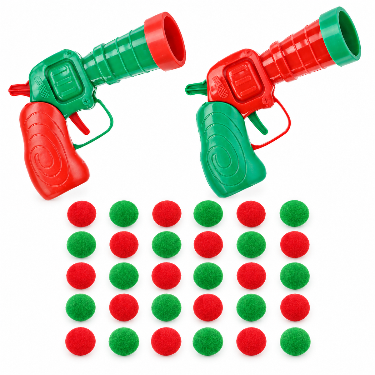 Christmas Ball Launcher & Refill Options - Two Launchers + 30 Balls