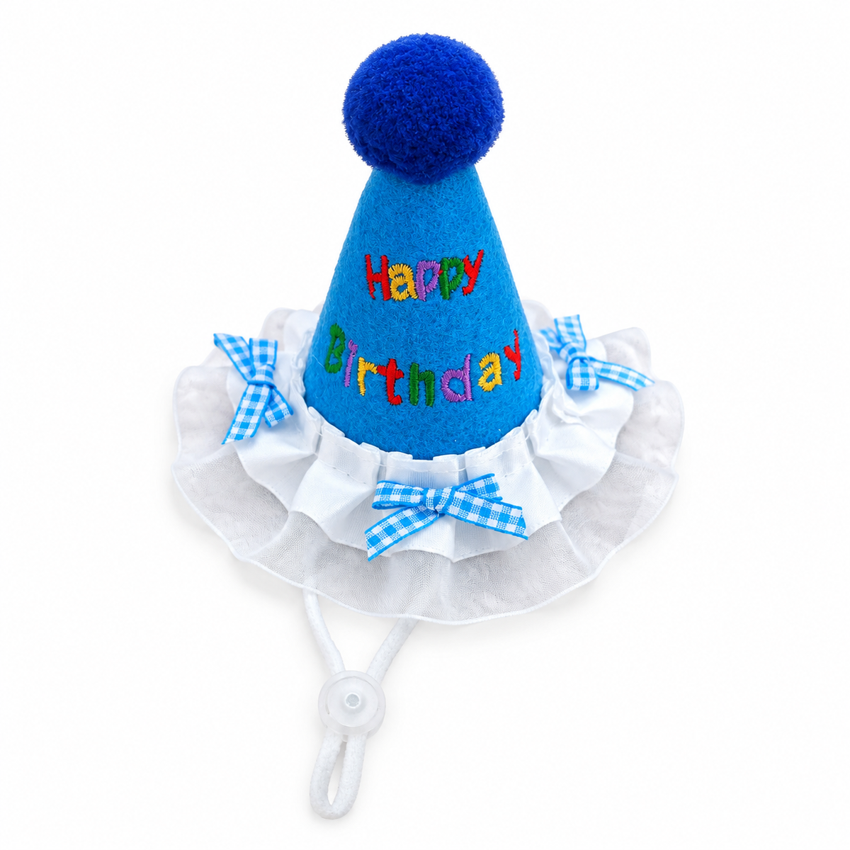 Birthday Hat & Bib Options - Blue Birthday Hat