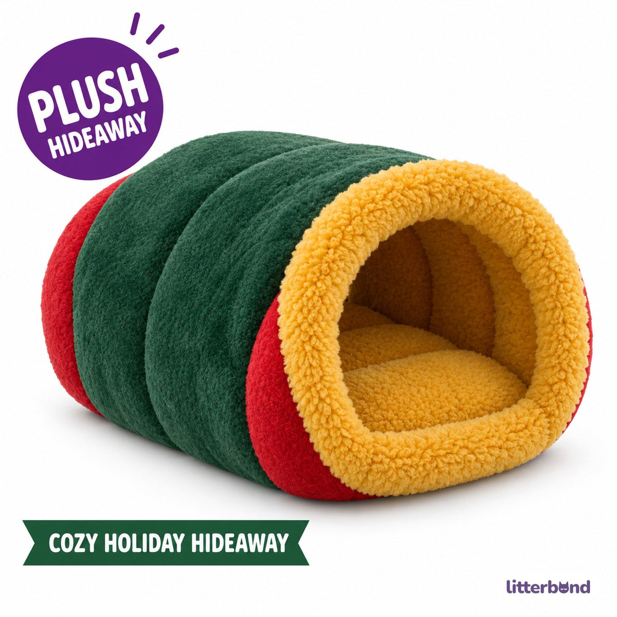 Christmas Green Hideaway Bed