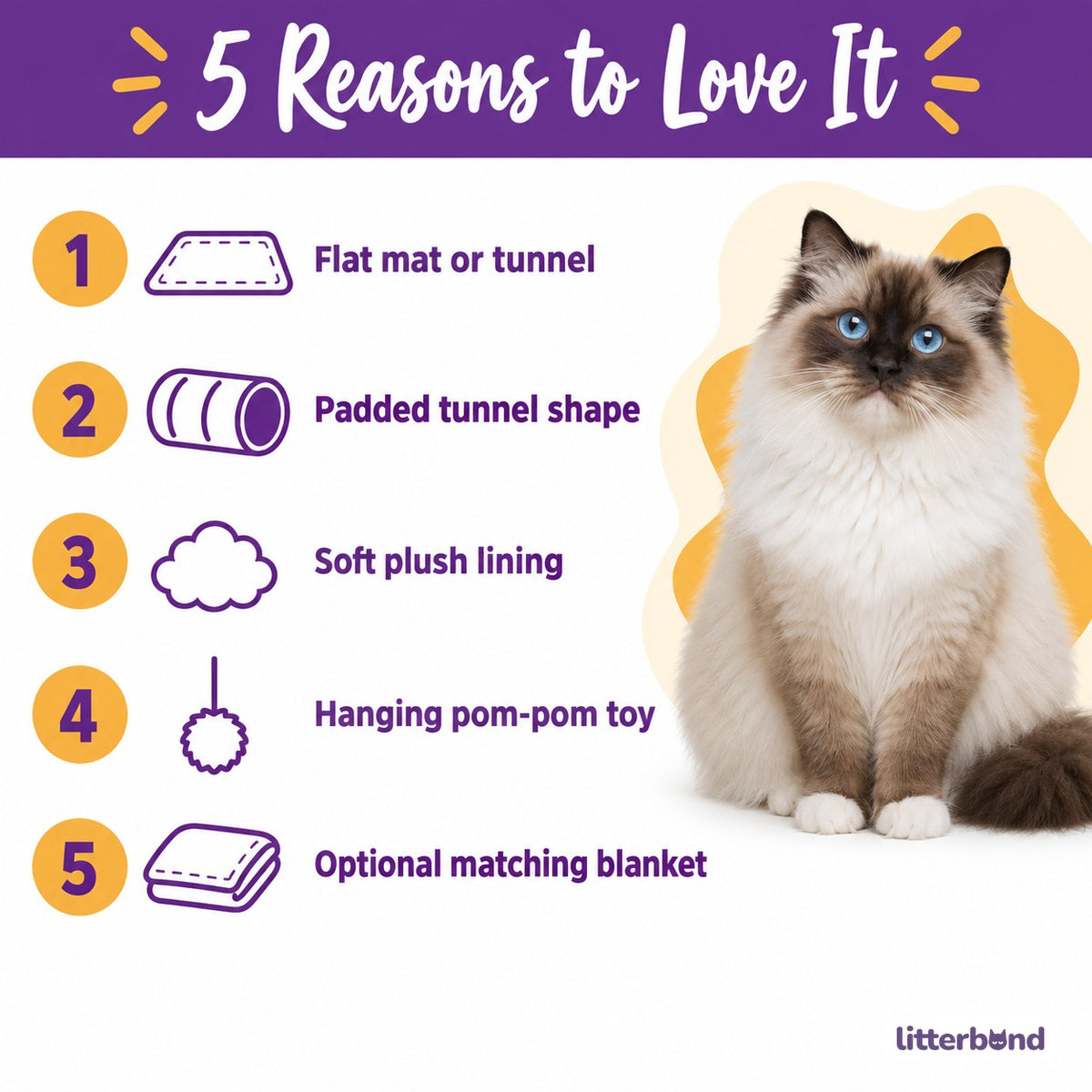 Convertible Tunnel Mat Bed for Napping - 5 reasons to love it
