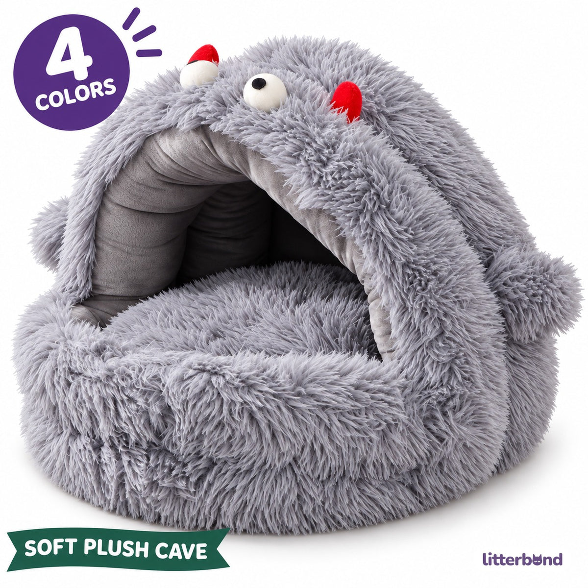 Shaggy Arched Nap Bed