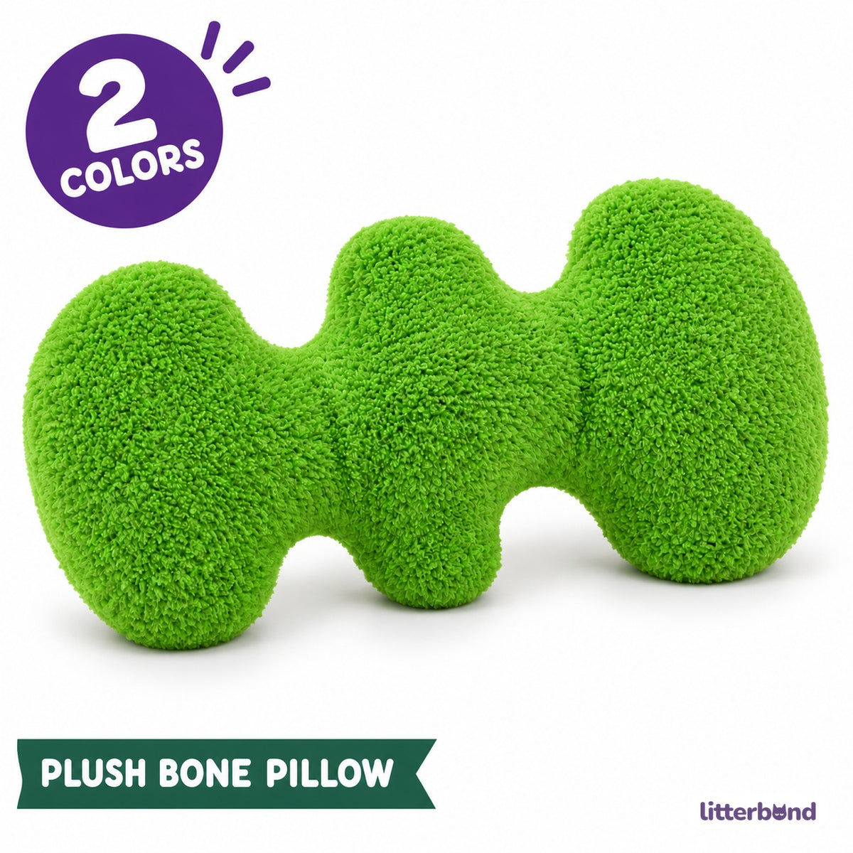 Bone Plush Pillow for Naps