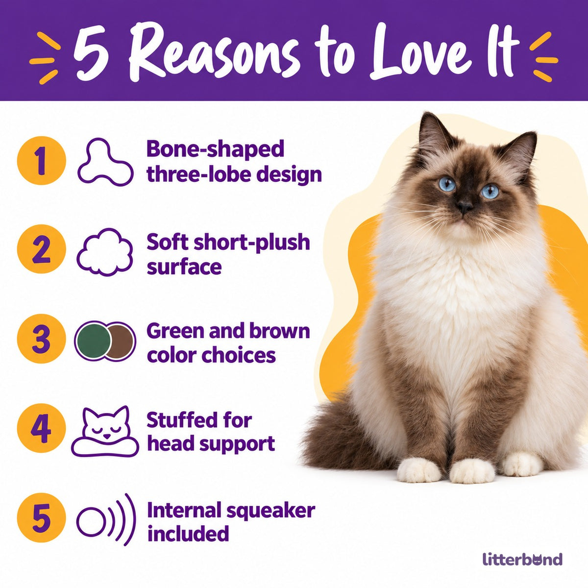 Bone Plush Pillow for Naps - 5 reasons to love it