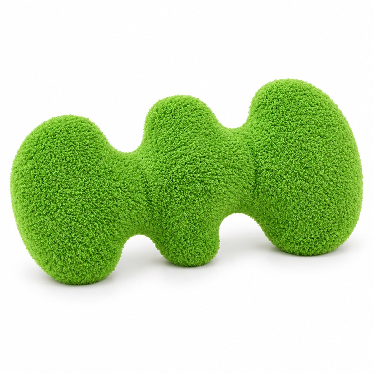 Bone Plush Pillow for Naps - Green