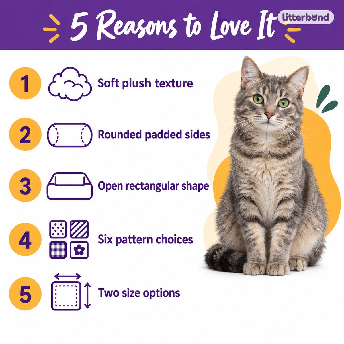 Patterned Bolster Bed for Naps - 5 reasons to love it