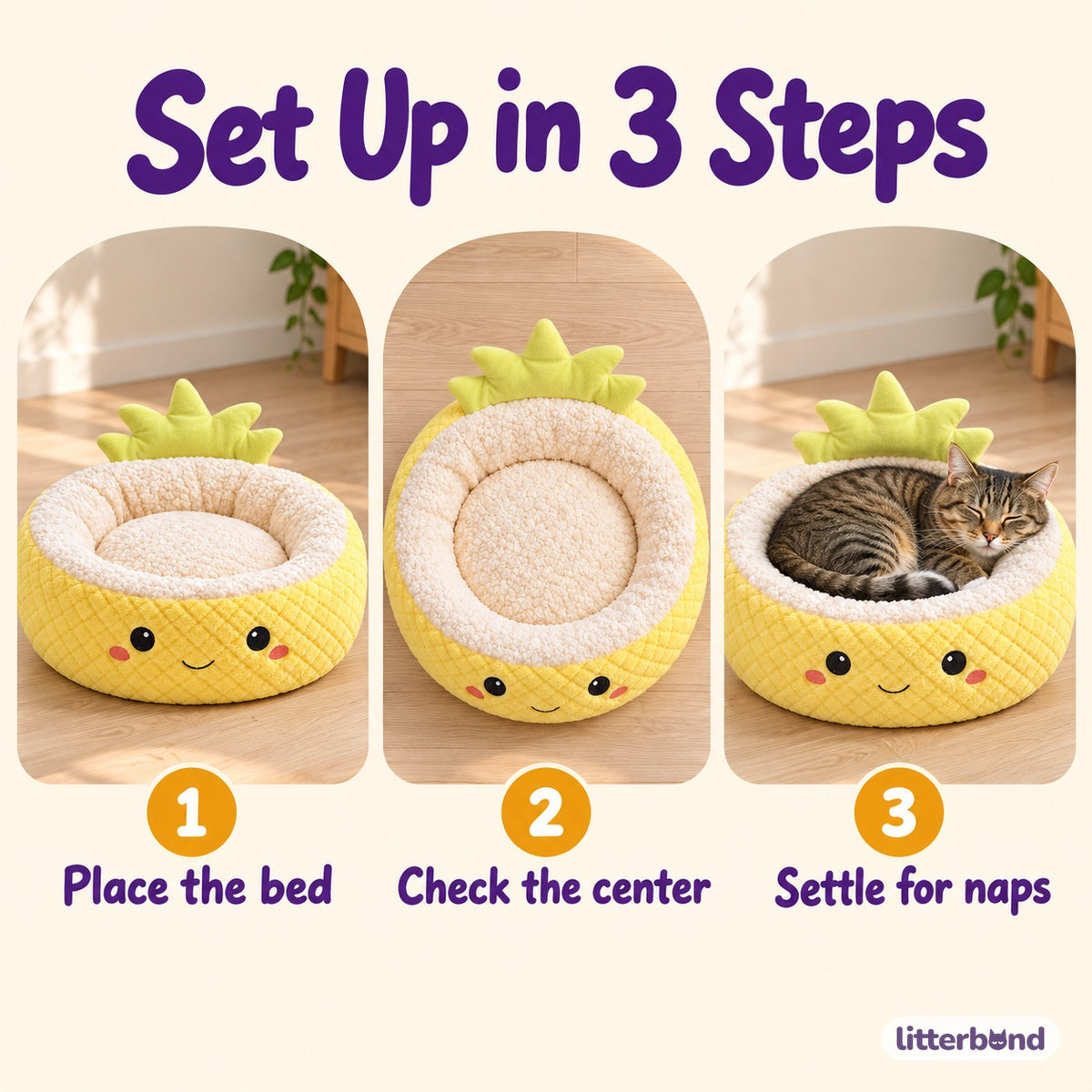 Playful Nest Bed for Naps - how to use it