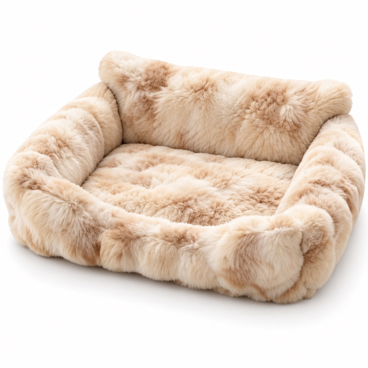 Cloud Sofa Dog Bed for Naps - Milk Coffee Cloud Bed
