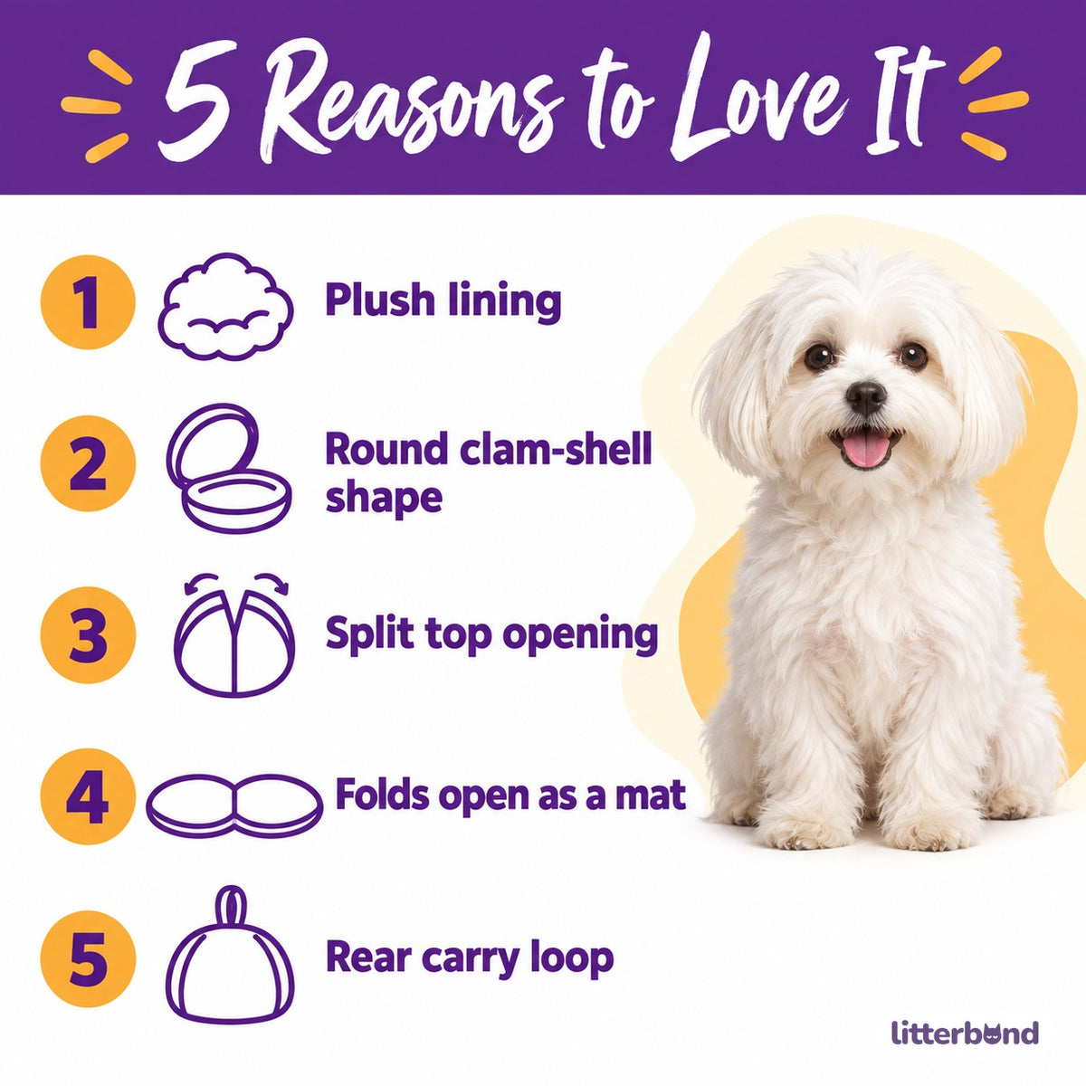 Clamshell Dog Bed for Naps - 5 reasons to love it