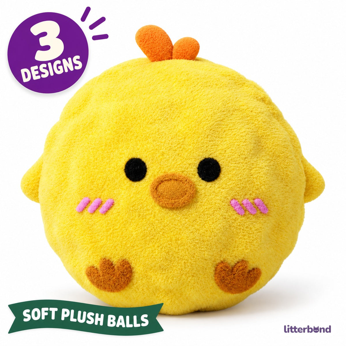 Animal Squeaky Ball for Tossing