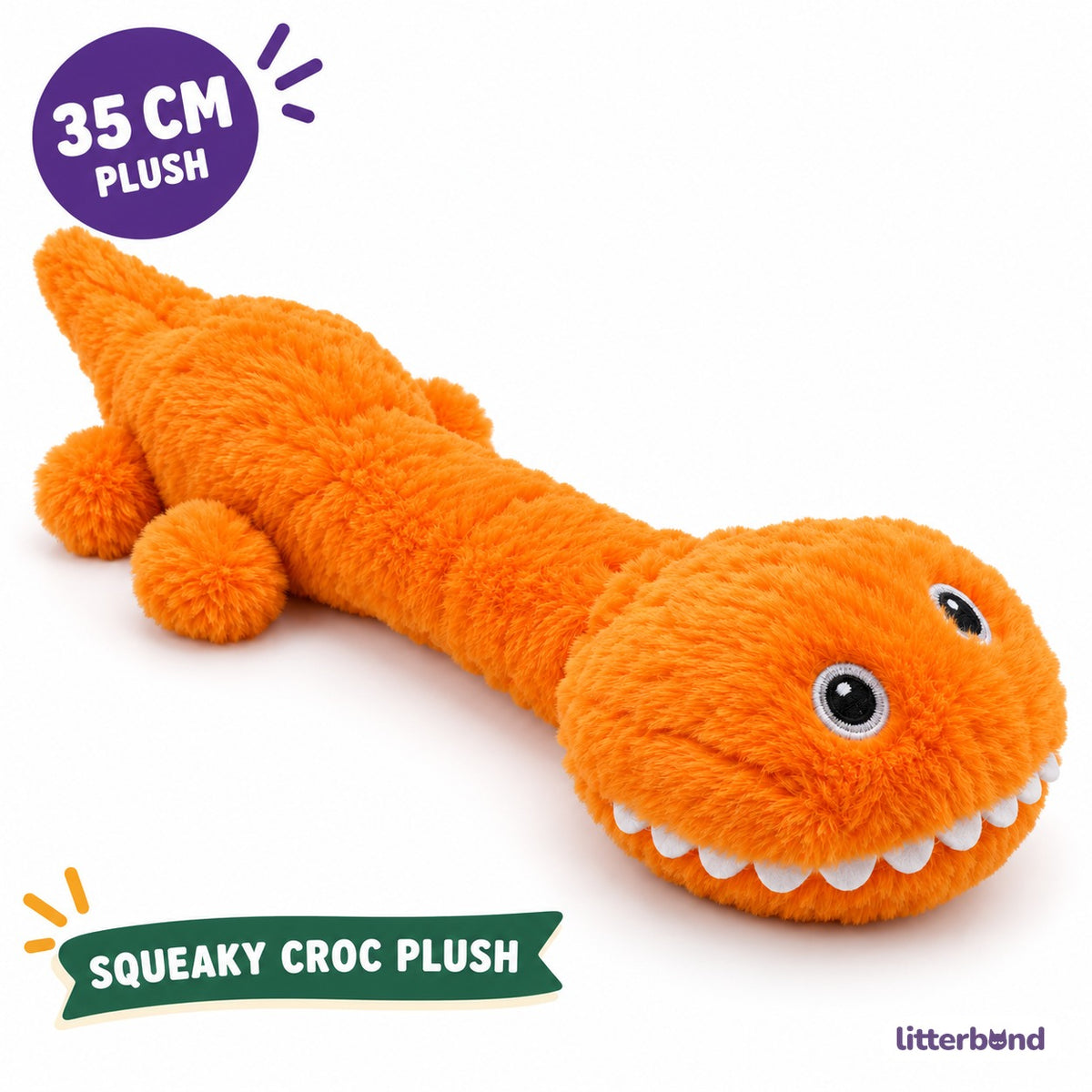Crocodile Squeaker for Carrying