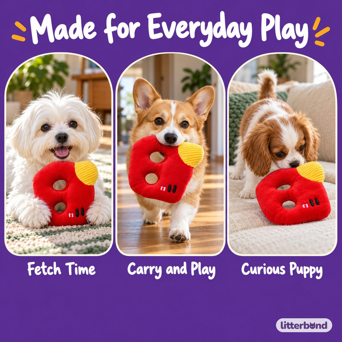 Letter Plush for Carrying - playtime at home