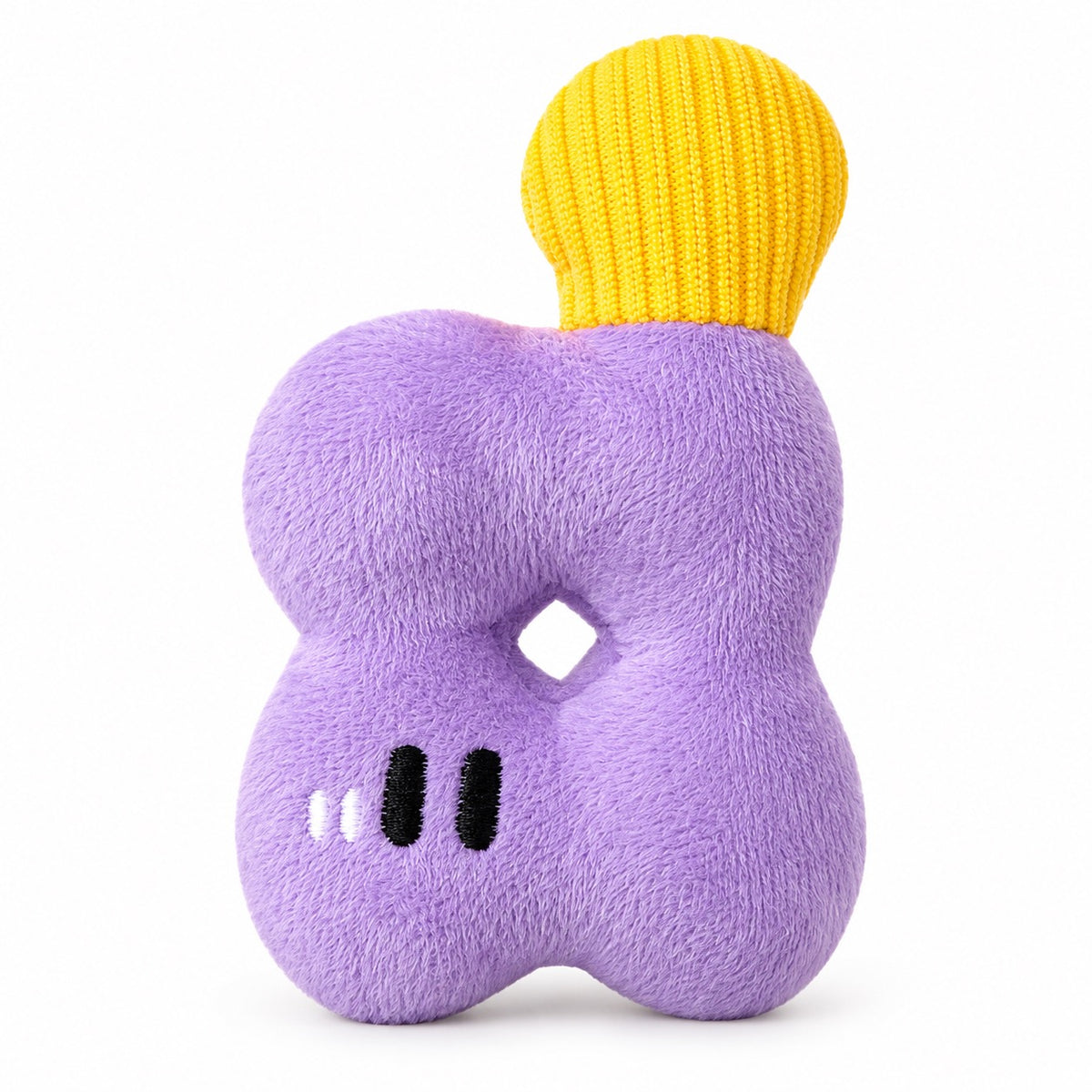 Letter Plush for Carrying - Purple