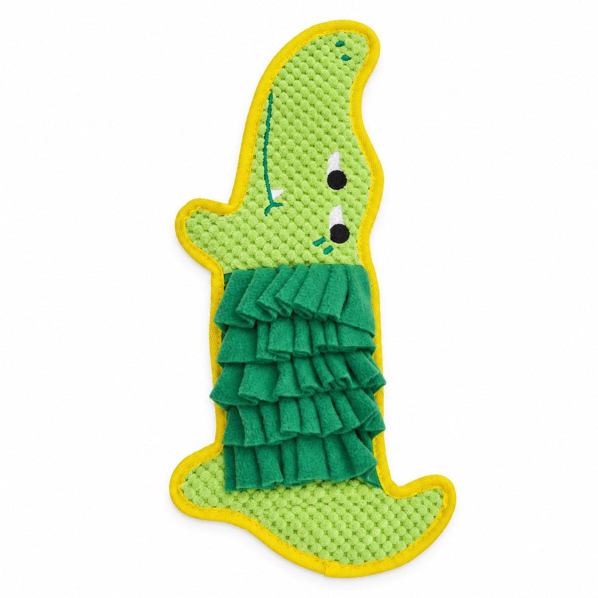 Layered Snuffle Mat for Treat Searches - Crocodile