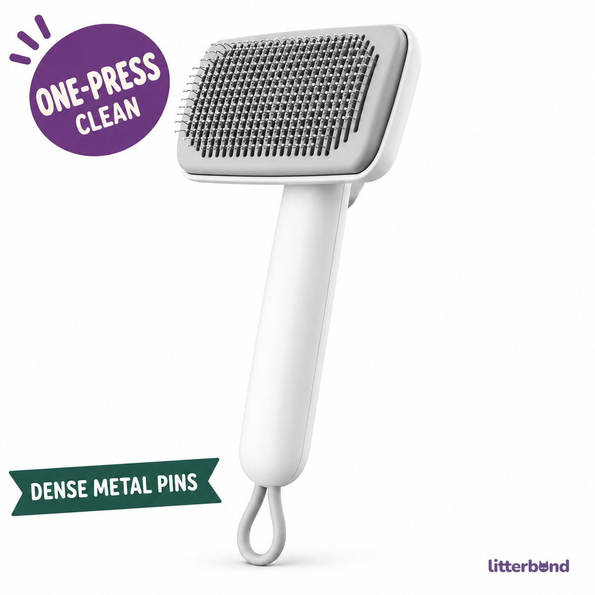 Dense Pin Brush for Brushing