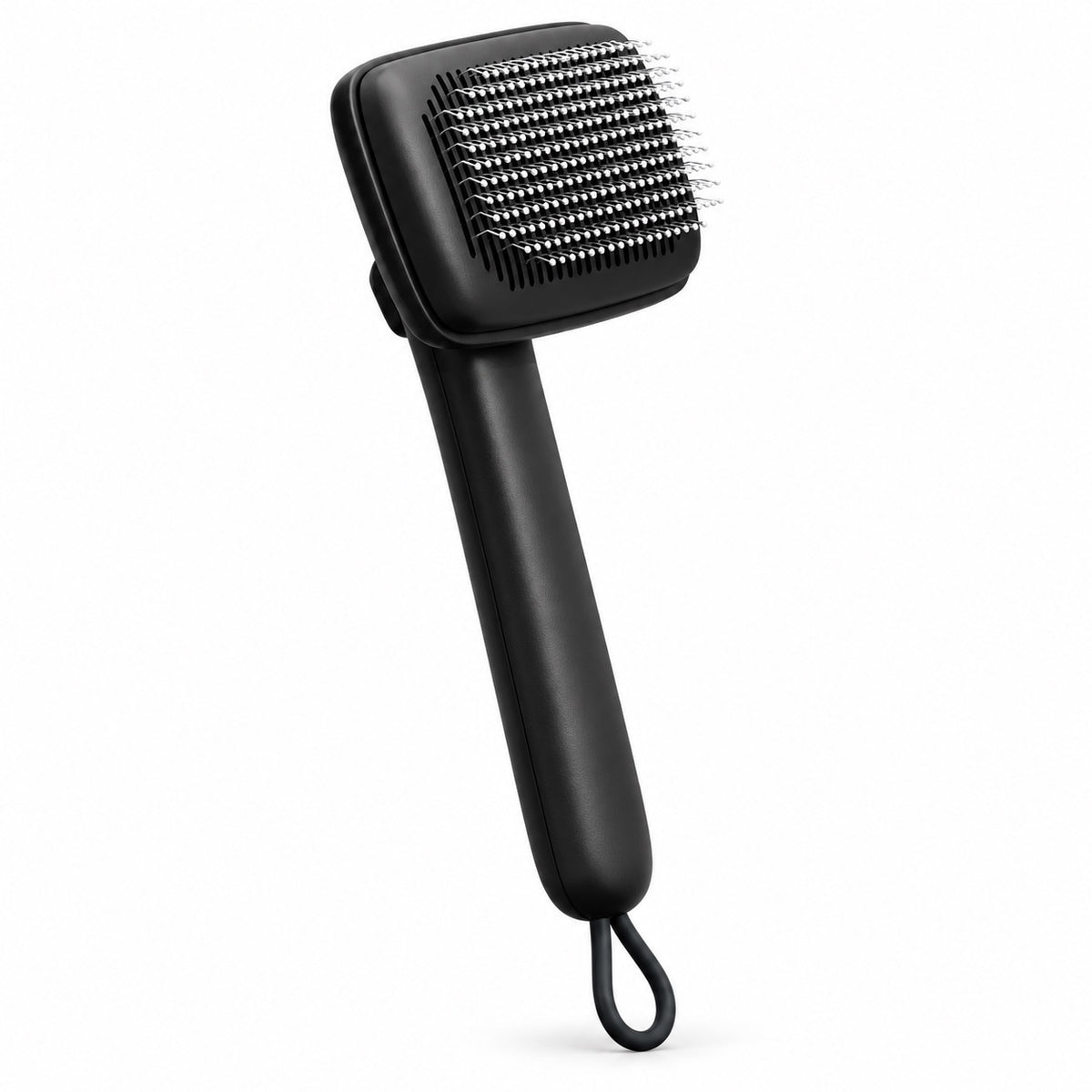 Dense Pin Brush for Brushing - Black