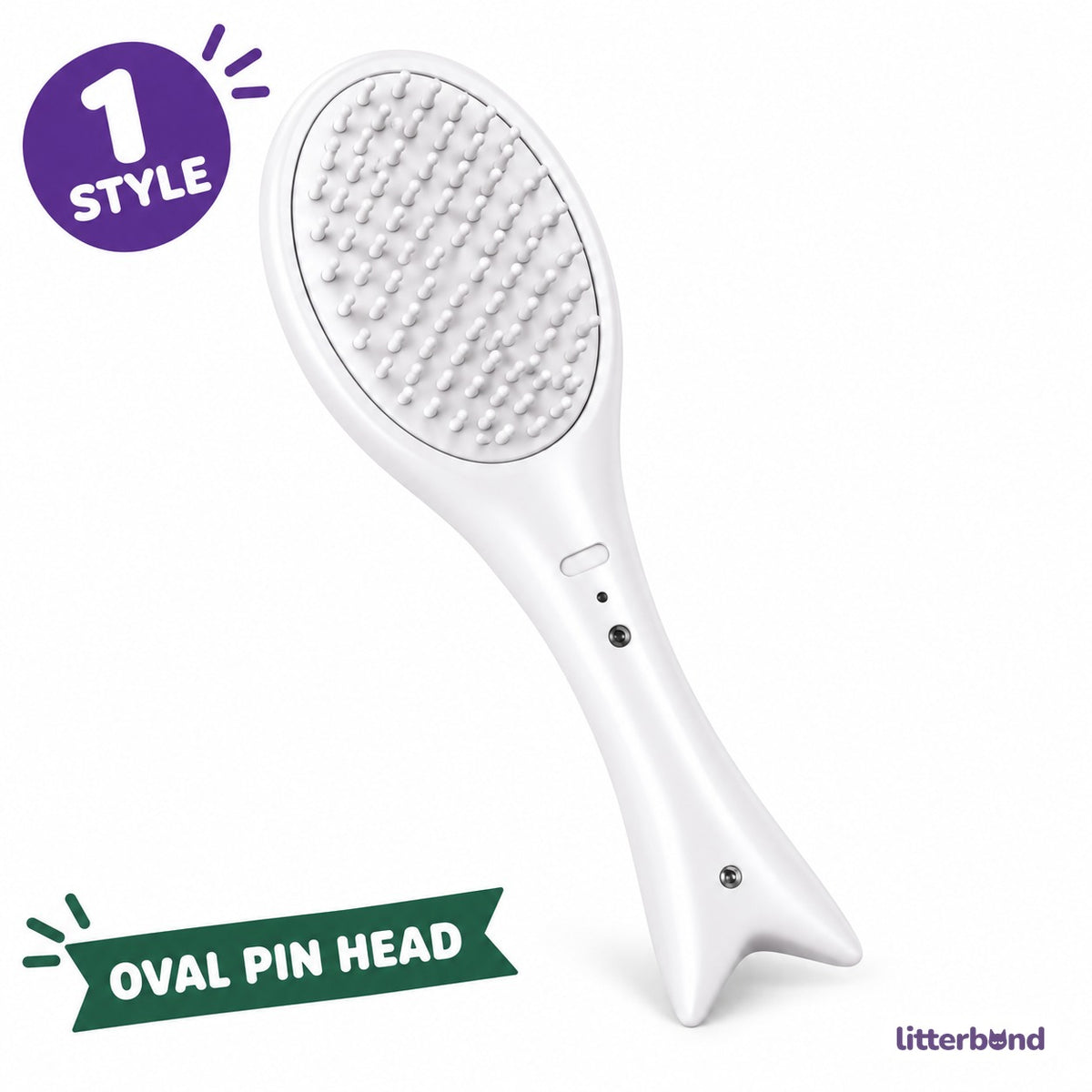 Oval Pin Brush for Coat Grooming