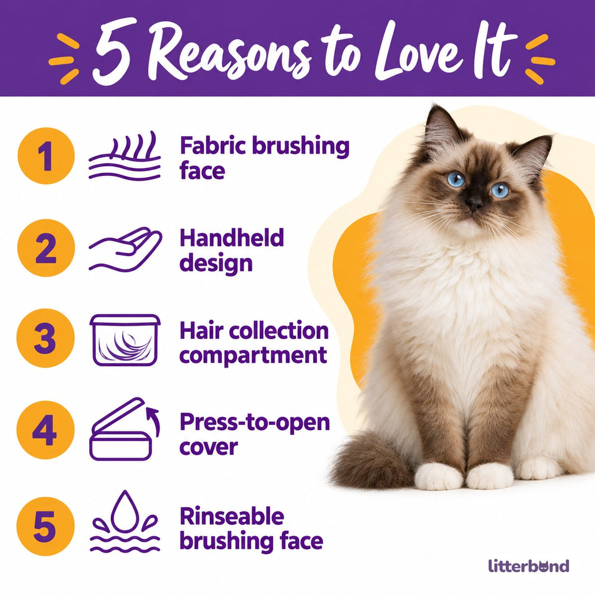 Hair Remover Brush for Upholstery - 5 reasons to love it
