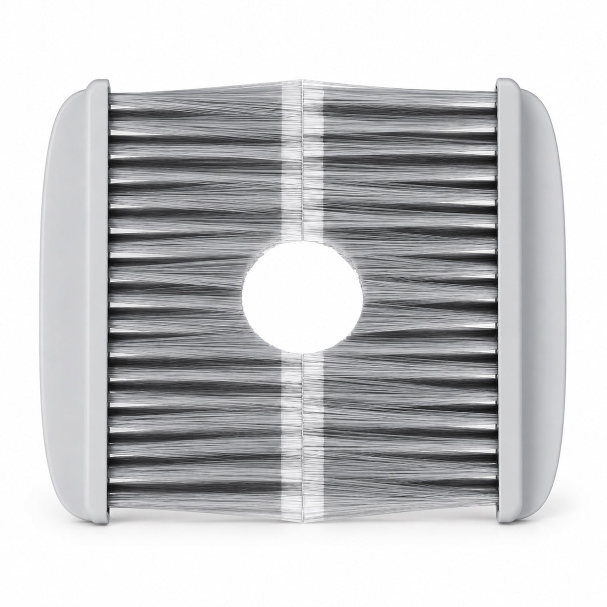 Bristle Door for Litter Box Grooming - Gray Bristle Door