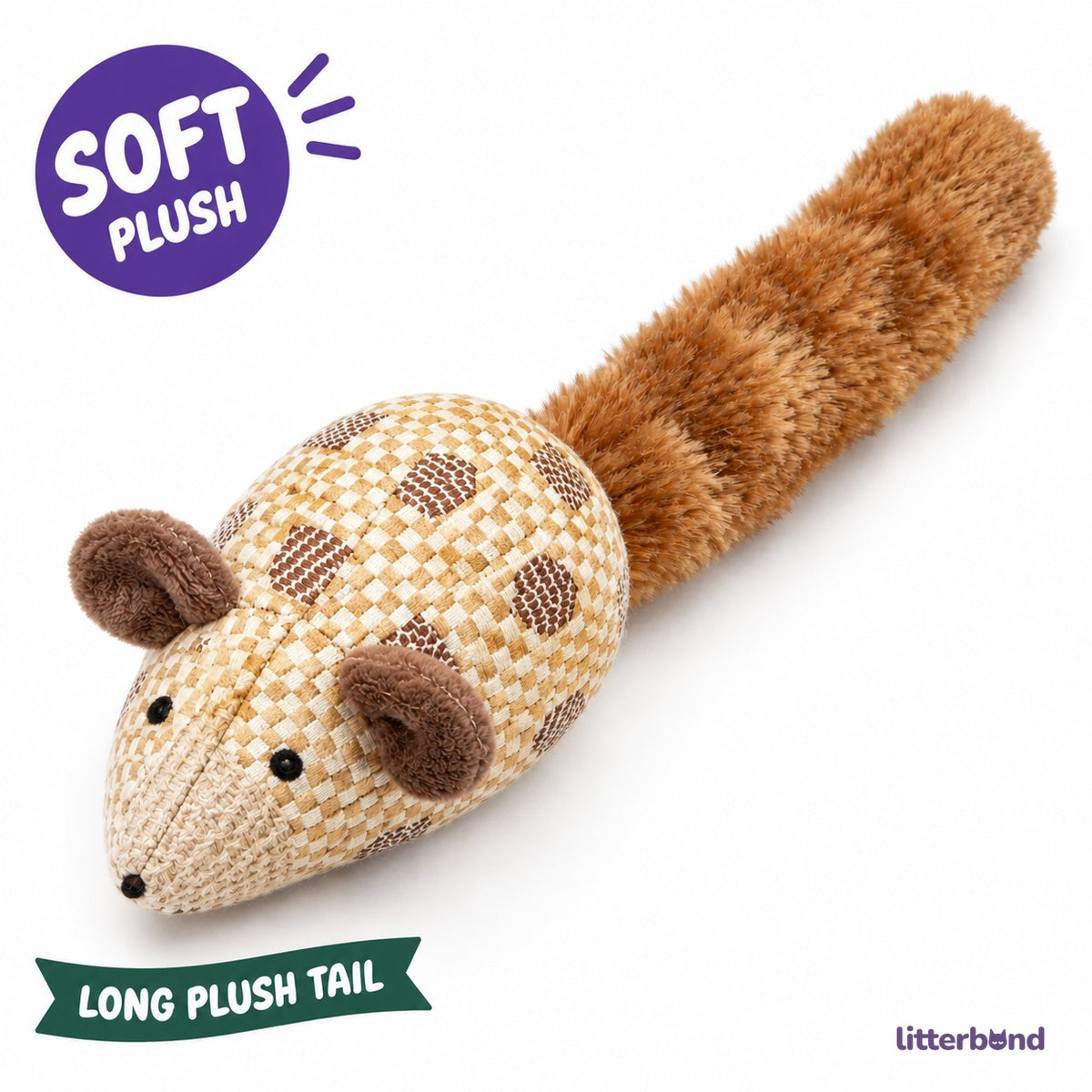 Checkerboard Long-Tail Mouse