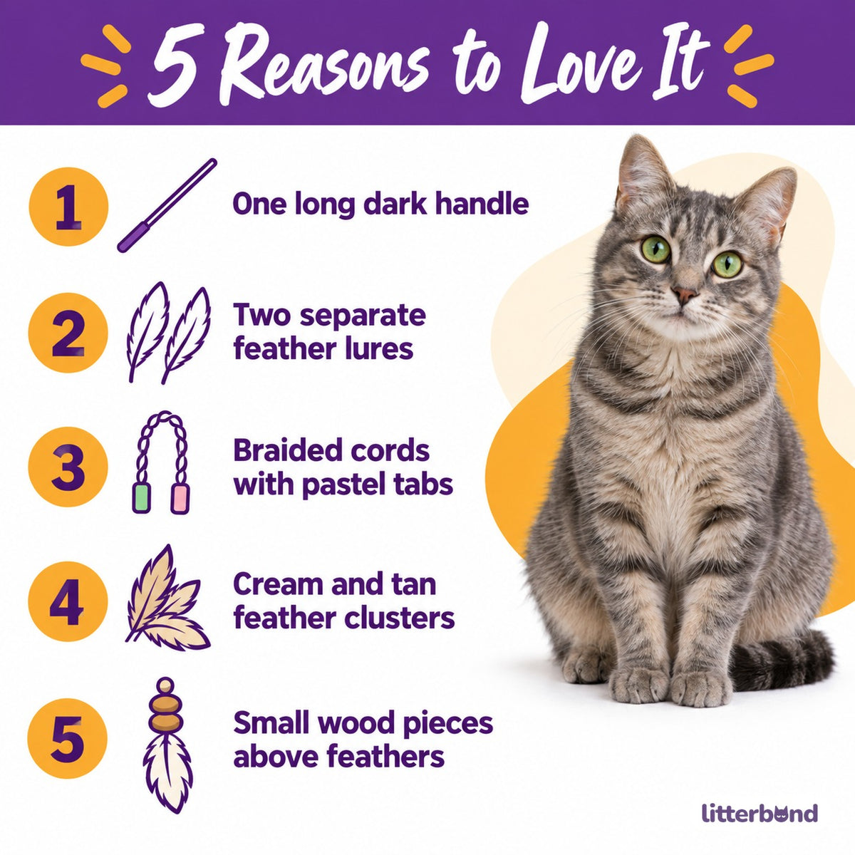 Double Feather Teaser Wand - 5 reasons to love it