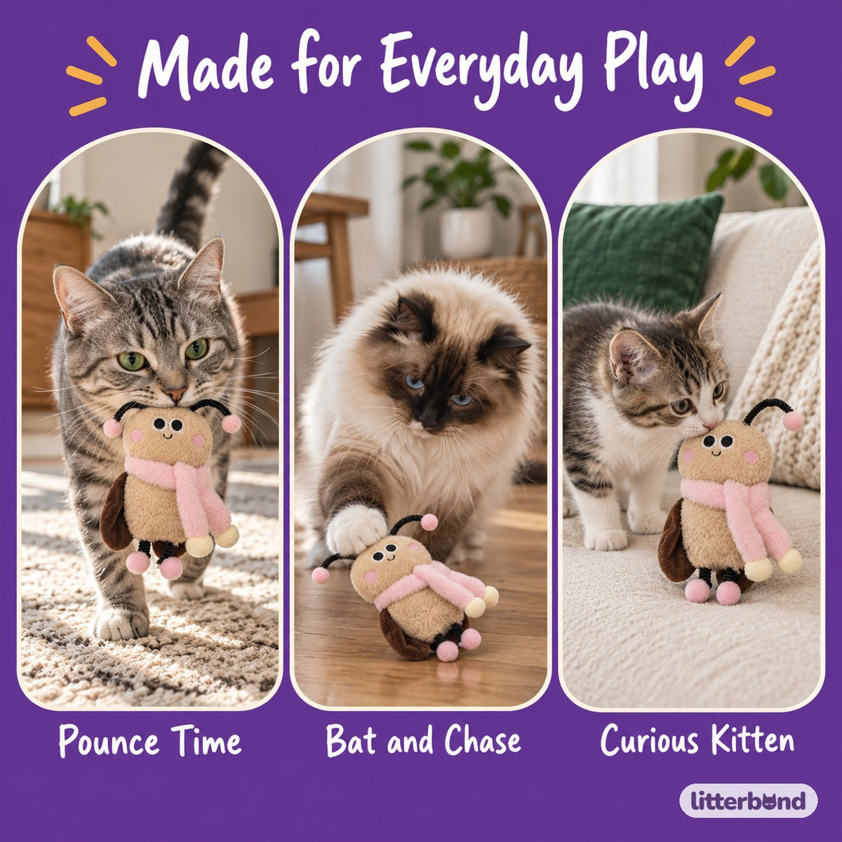 Plush Character Play Pals - playtime at home