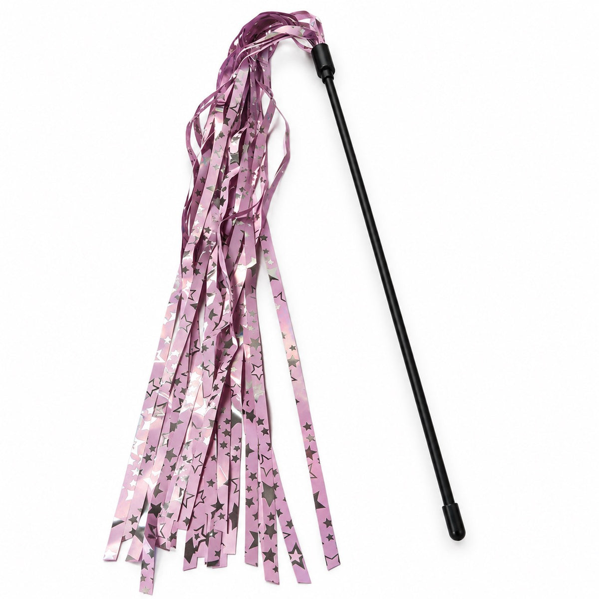 Shimmer Star Ribbon Wand - Purple Star