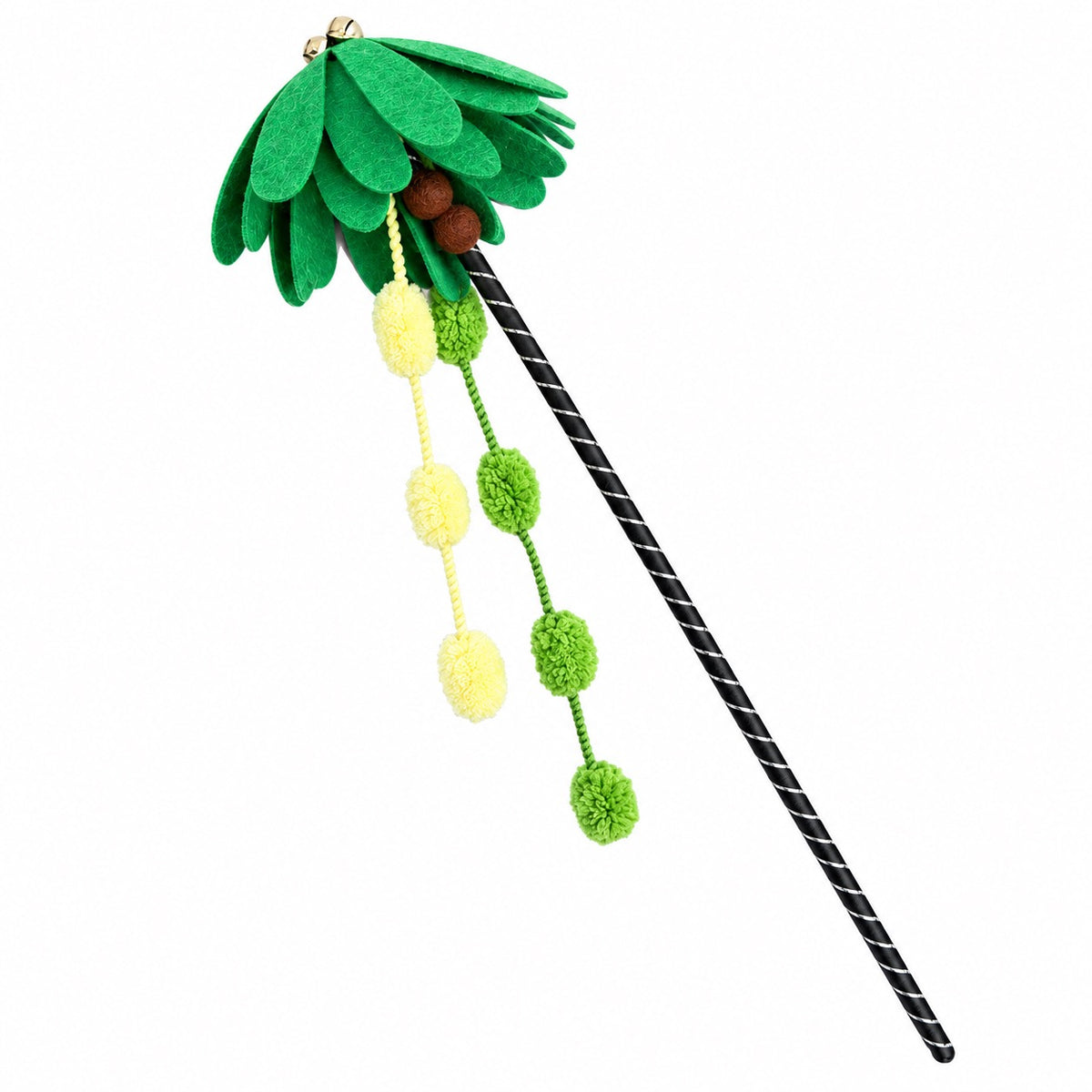 Palm Tree Pom-Pom Wand - Palm Tree