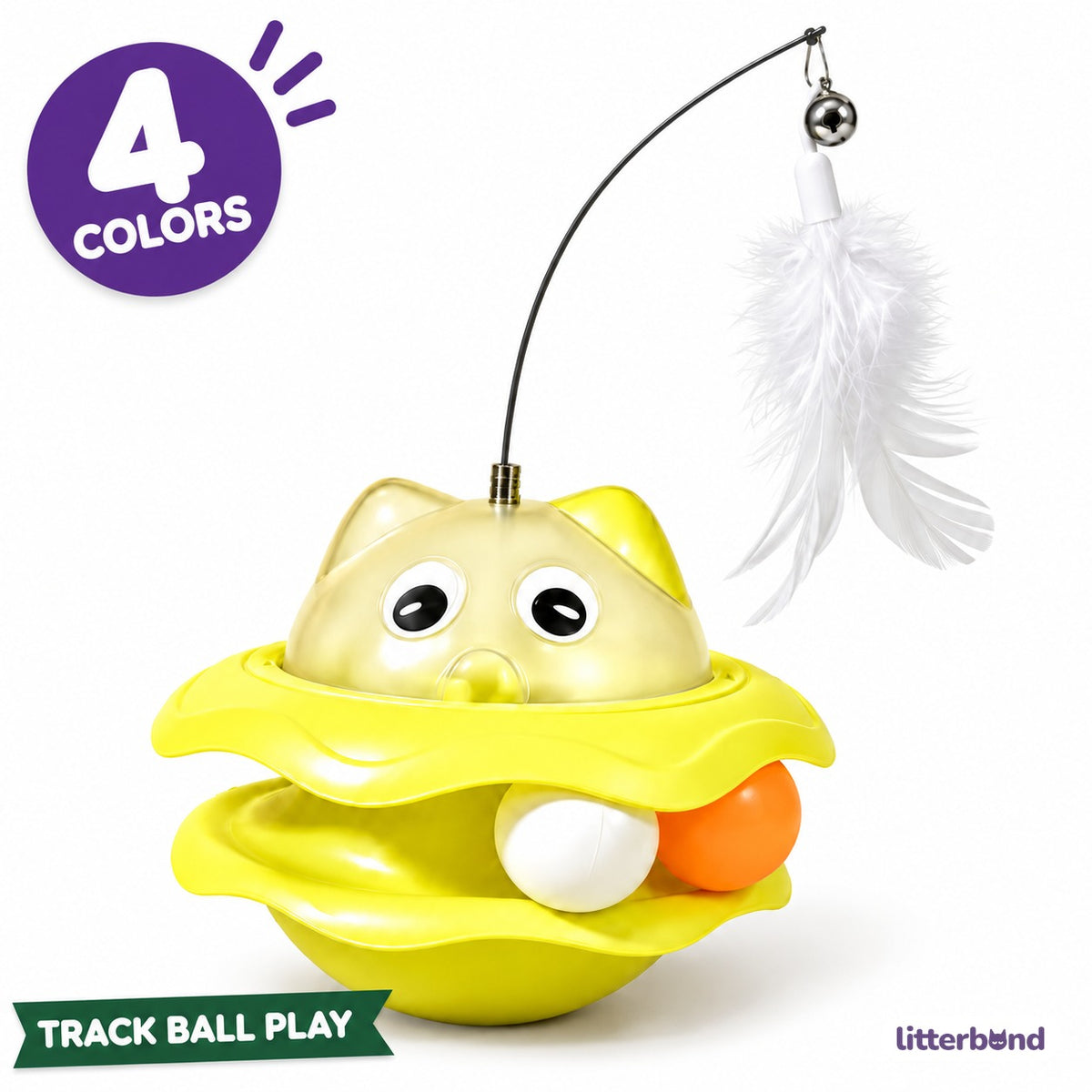 Monster Track Ball Wobble Toy