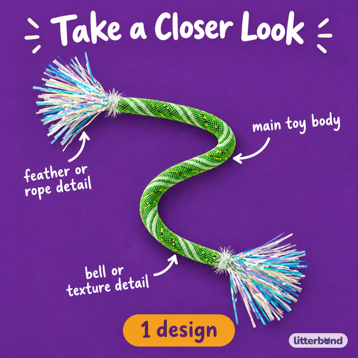 Bendable Crinkle Rope Toy - 5 reasons to love it