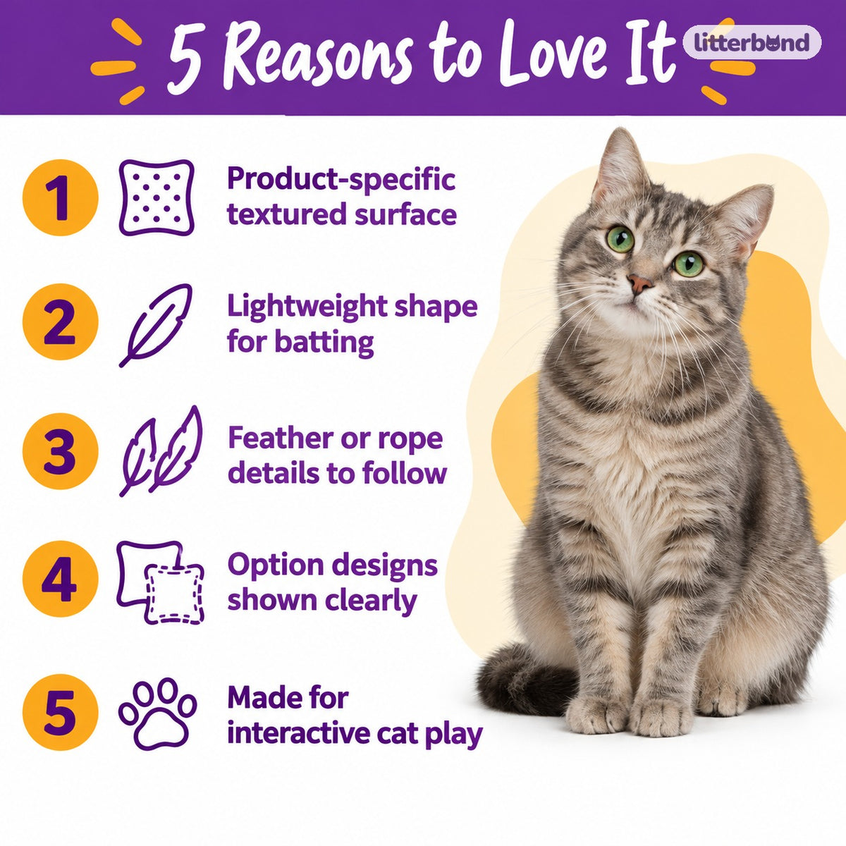 Cork Feather Toy - 5 reasons to love it