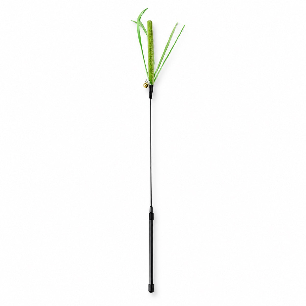 Foxtail Feather Teaser Wands - Green Foxtail