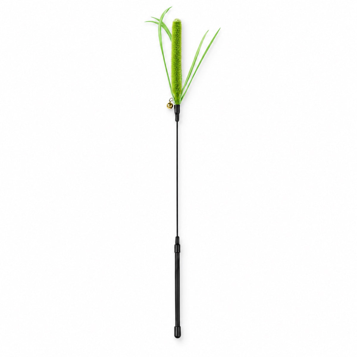 Foxtail Feather Teaser Wands - Green Long Foxtail