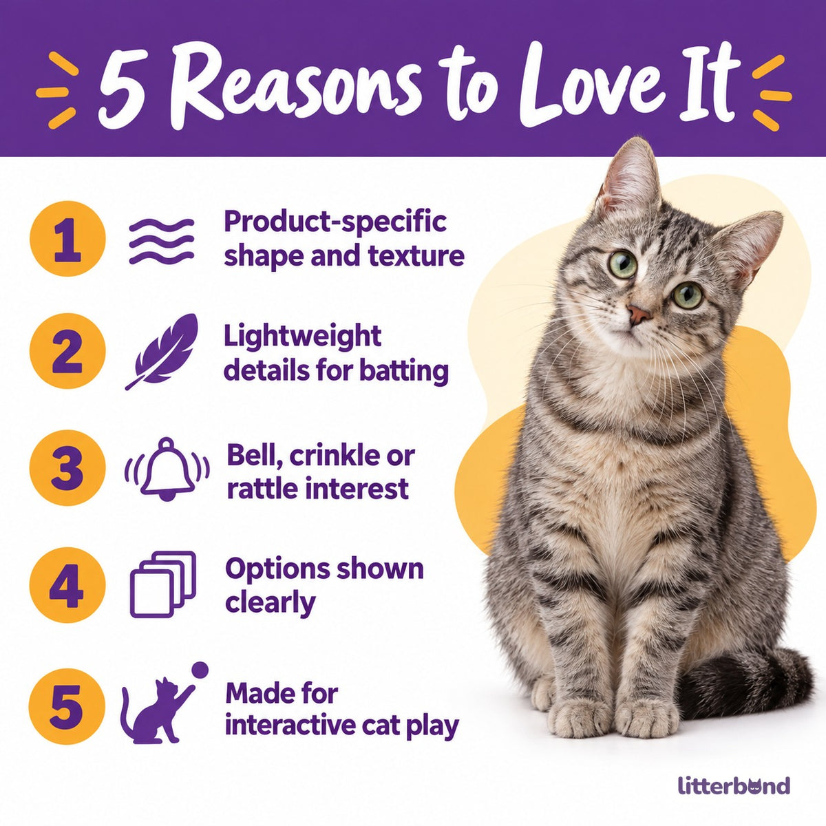 Feather Tumbler Cat Toy - 5 reasons to love it