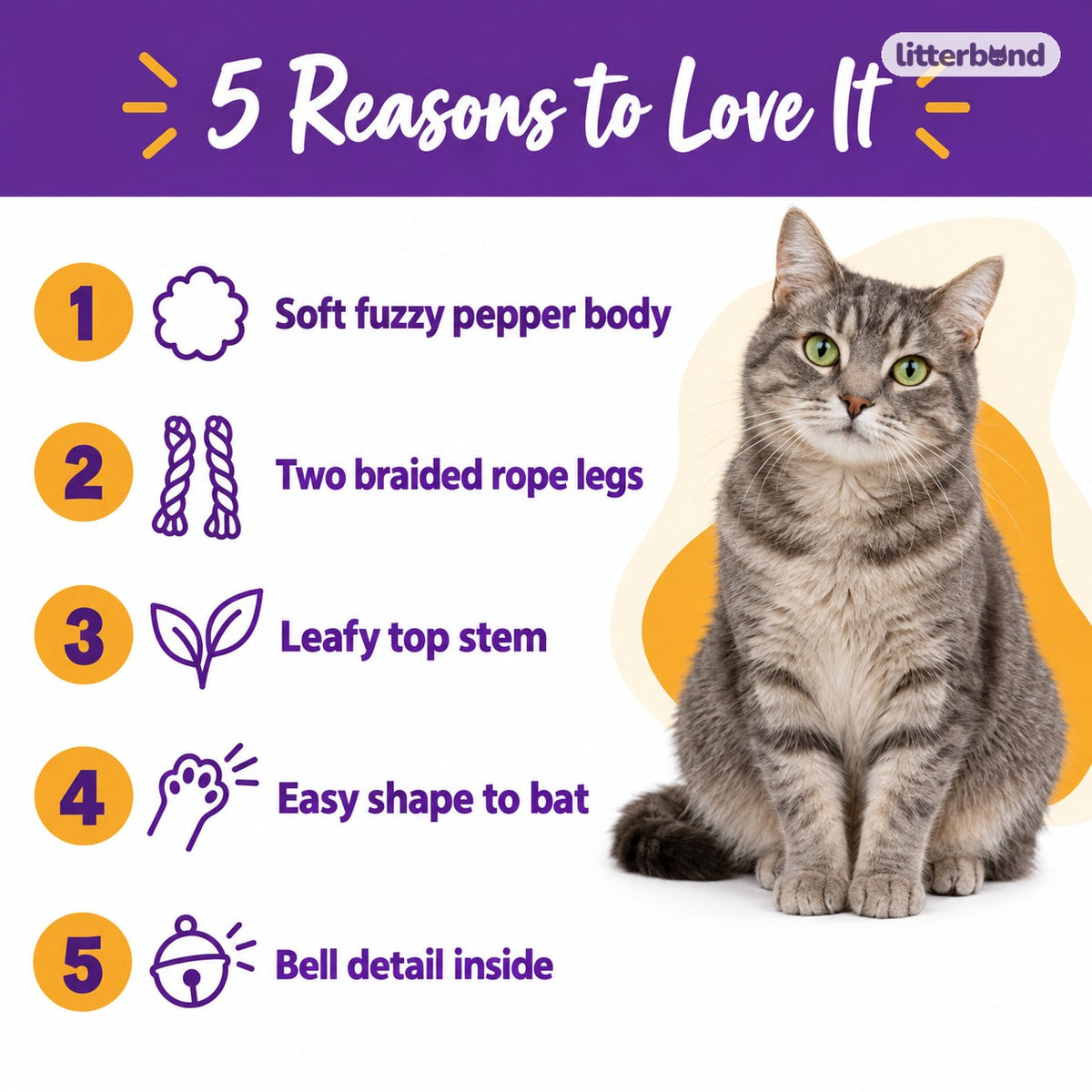 Bell Pepper Cat Toys - 5 reasons to love it