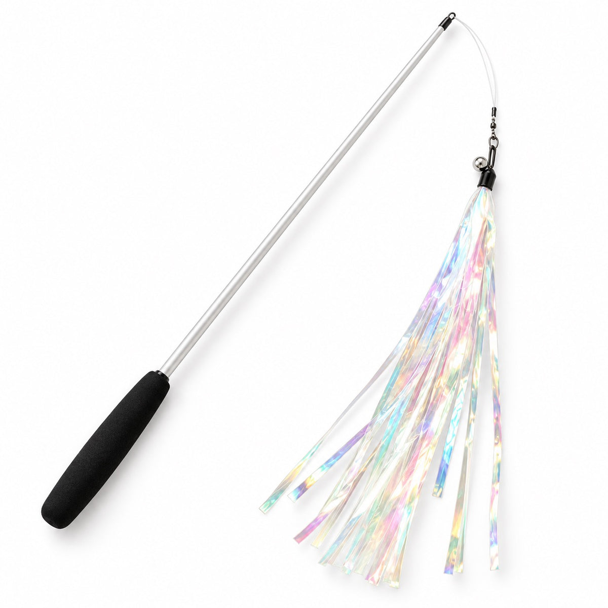 Iridescent Ribbon Teaser Wand - Iridescent Ribbon