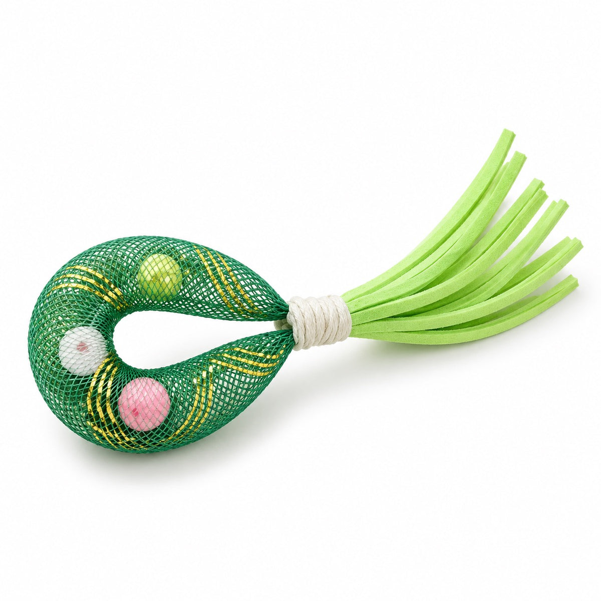 Teardrop Mesh Cat Toys - Green Teardrop