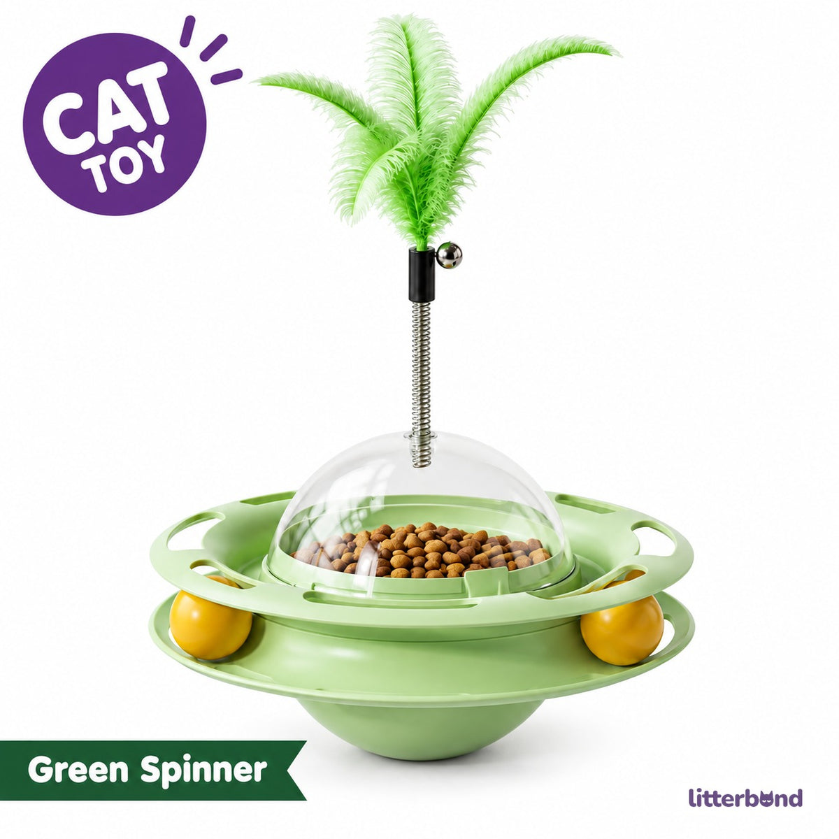 Snack Spinner Cat Toy