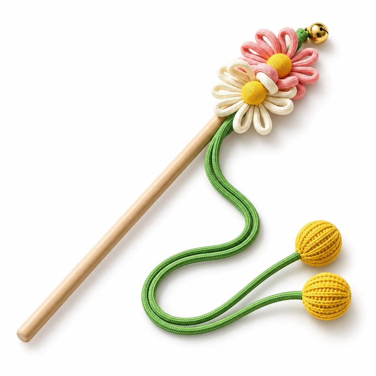 Twin Flower Teaser Wand - Twin Flowers
