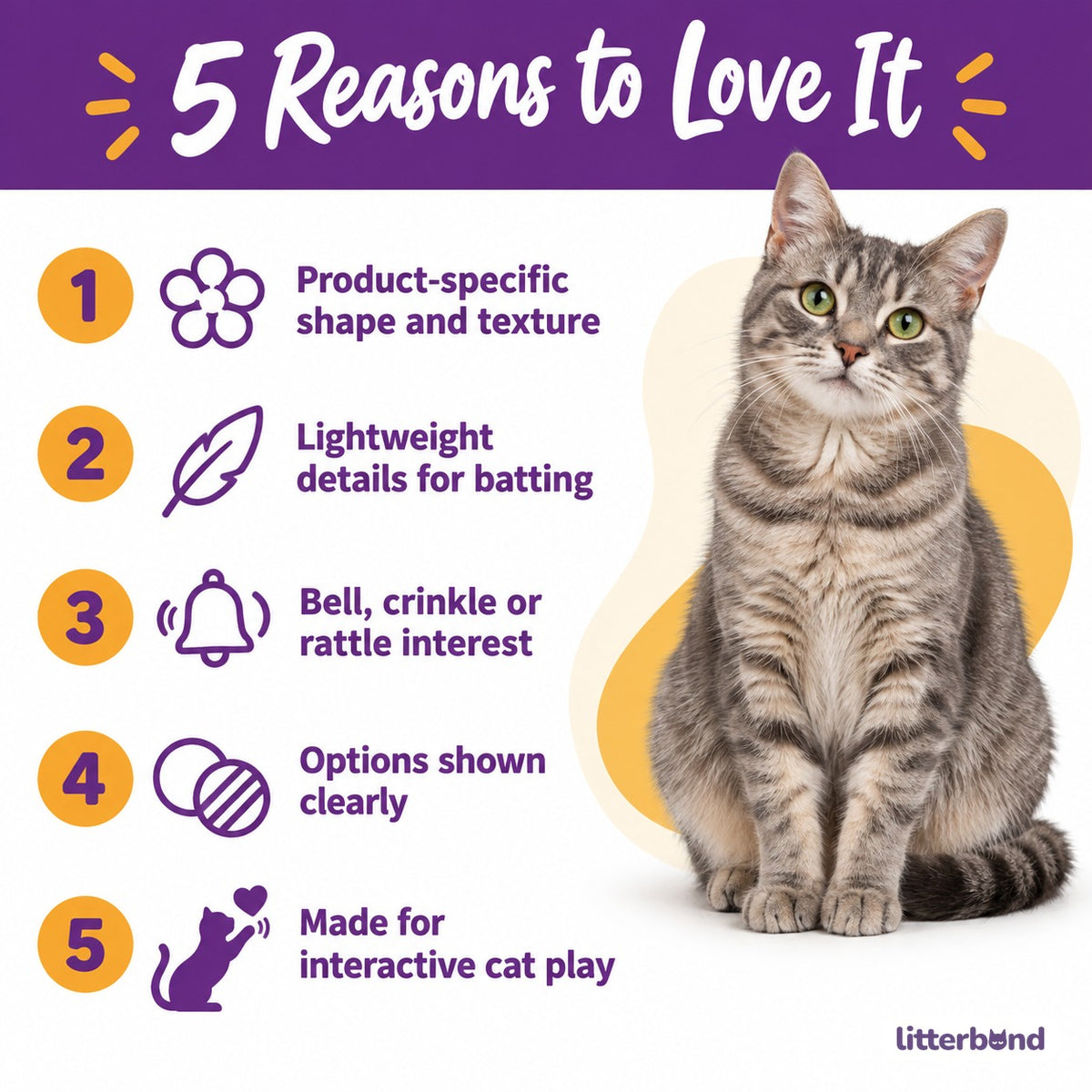 Flower Paper-Rope Cat Balls - 5 reasons to love it