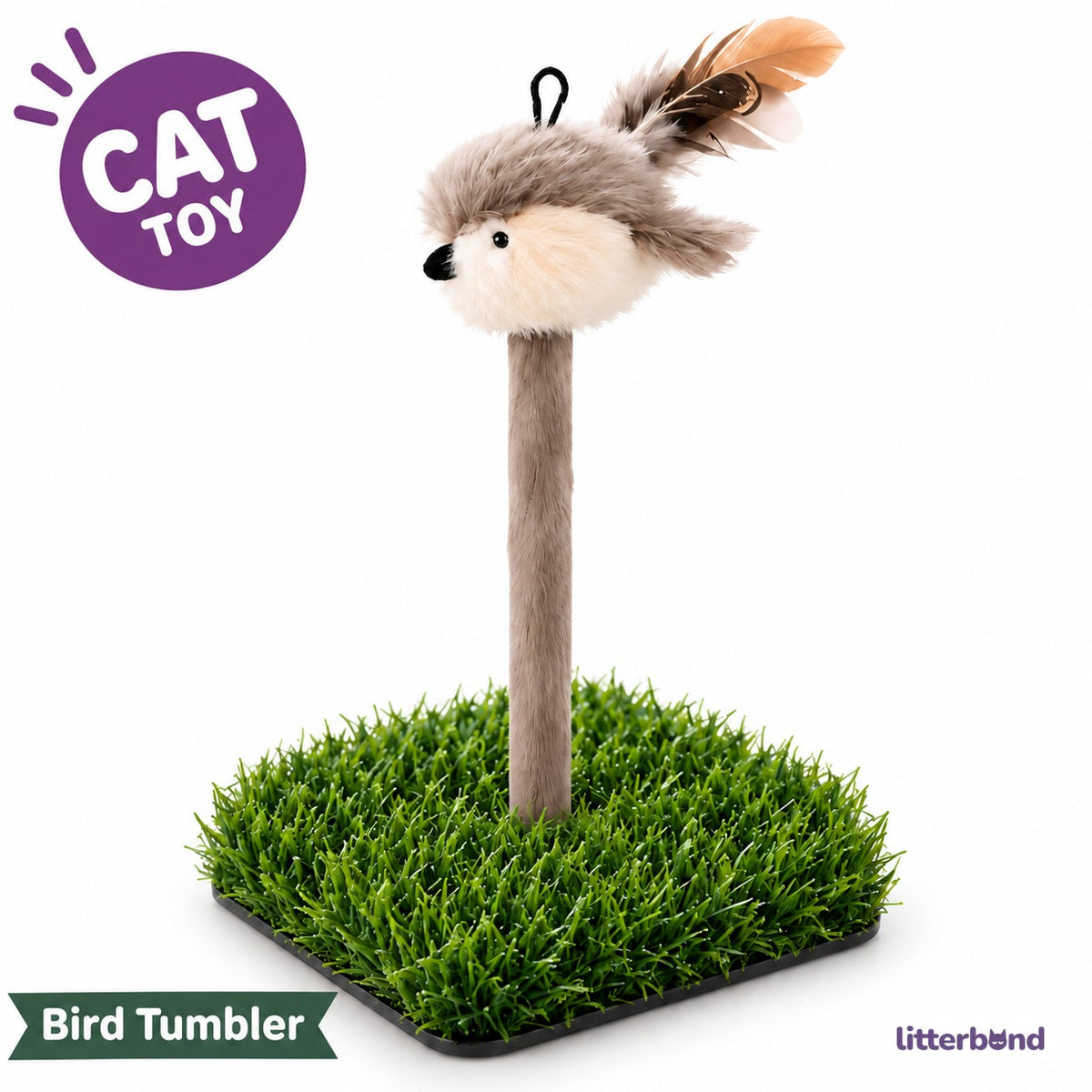 Bird Spring Tumbler Cat Toy