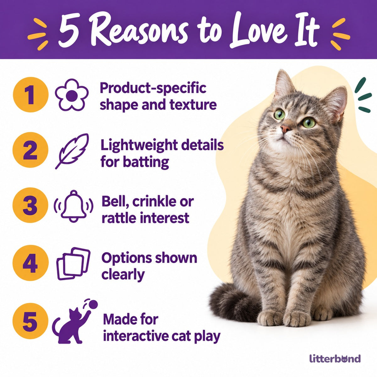 Silvervine Flower Cat Balls - 5 reasons to love it