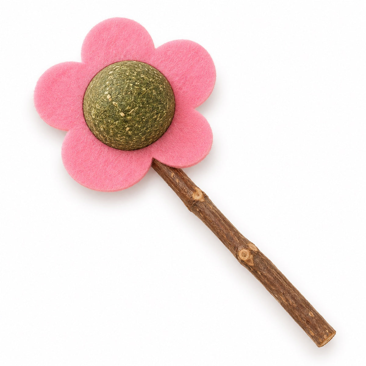 Silvervine Flower Cat Balls - Pink Flower