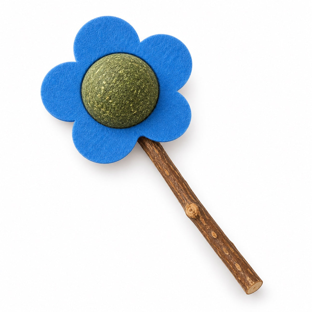 Silvervine Flower Cat Balls - Blue Flower