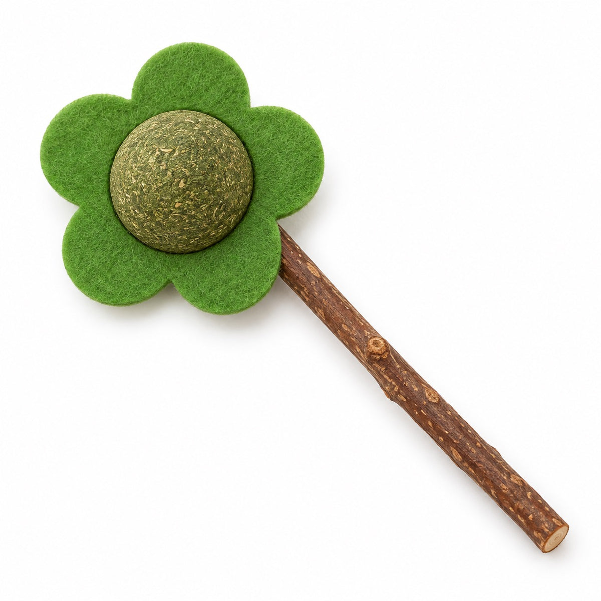 Silvervine Flower Cat Balls - Green Flower