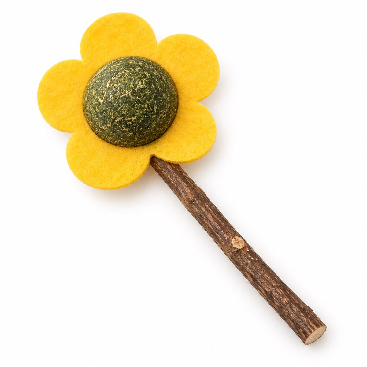 Silvervine Flower Cat Balls - Yellow Flower