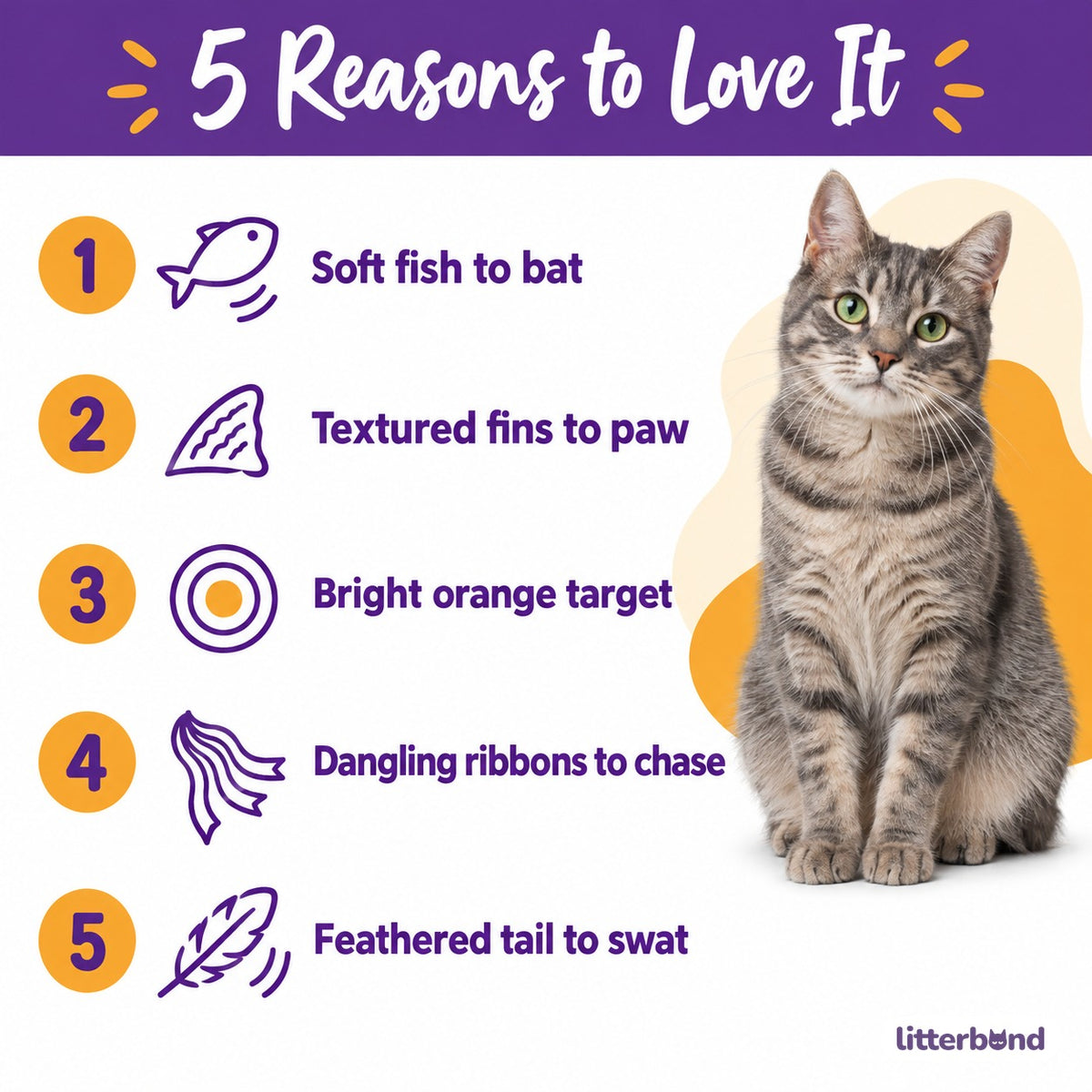 Clownfish Cat Toy - 5 reasons to love it